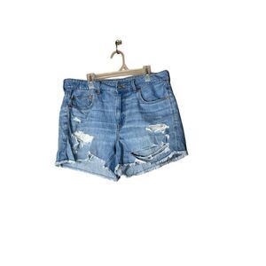 American Eagle Distressed Tom Girl Shorts Size 8‎